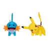 Pokémon First Partner Battle Figure Set Figure 2-Pack Mudkip & Pikachu