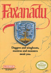 Faxanadu Cover