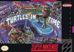 Teenage Mutant Ninja Turtles IV: Turtles in Time Cover