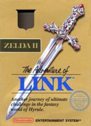 Zelda II: The Adventure of Link Cover