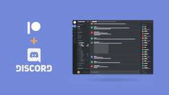 Discord used with Patreon